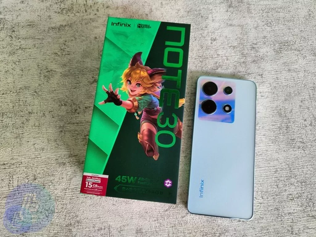 Review Infinix Note 30 Dipasok 45W AllRound FastCharge, Smartphone